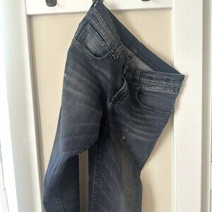 R13 Black / Grey Distressed Jeans - 30/30